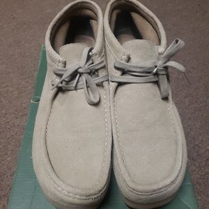 Clarks Men's Stinson Hi Sand Suede Casual Shoes si